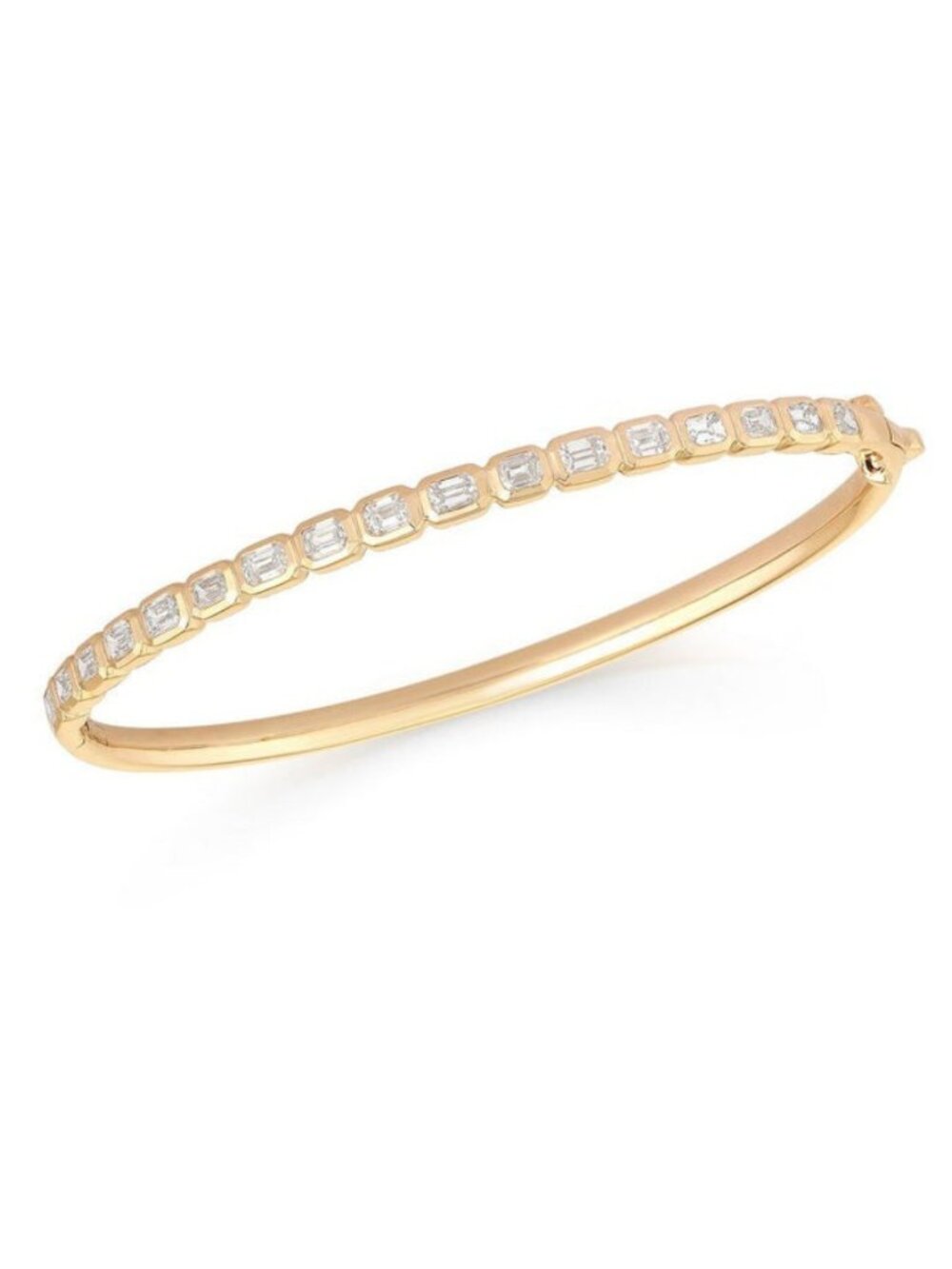 Wristwear Modern 14K (or 18k upon request) Yellow Gold Diamond Bracelet